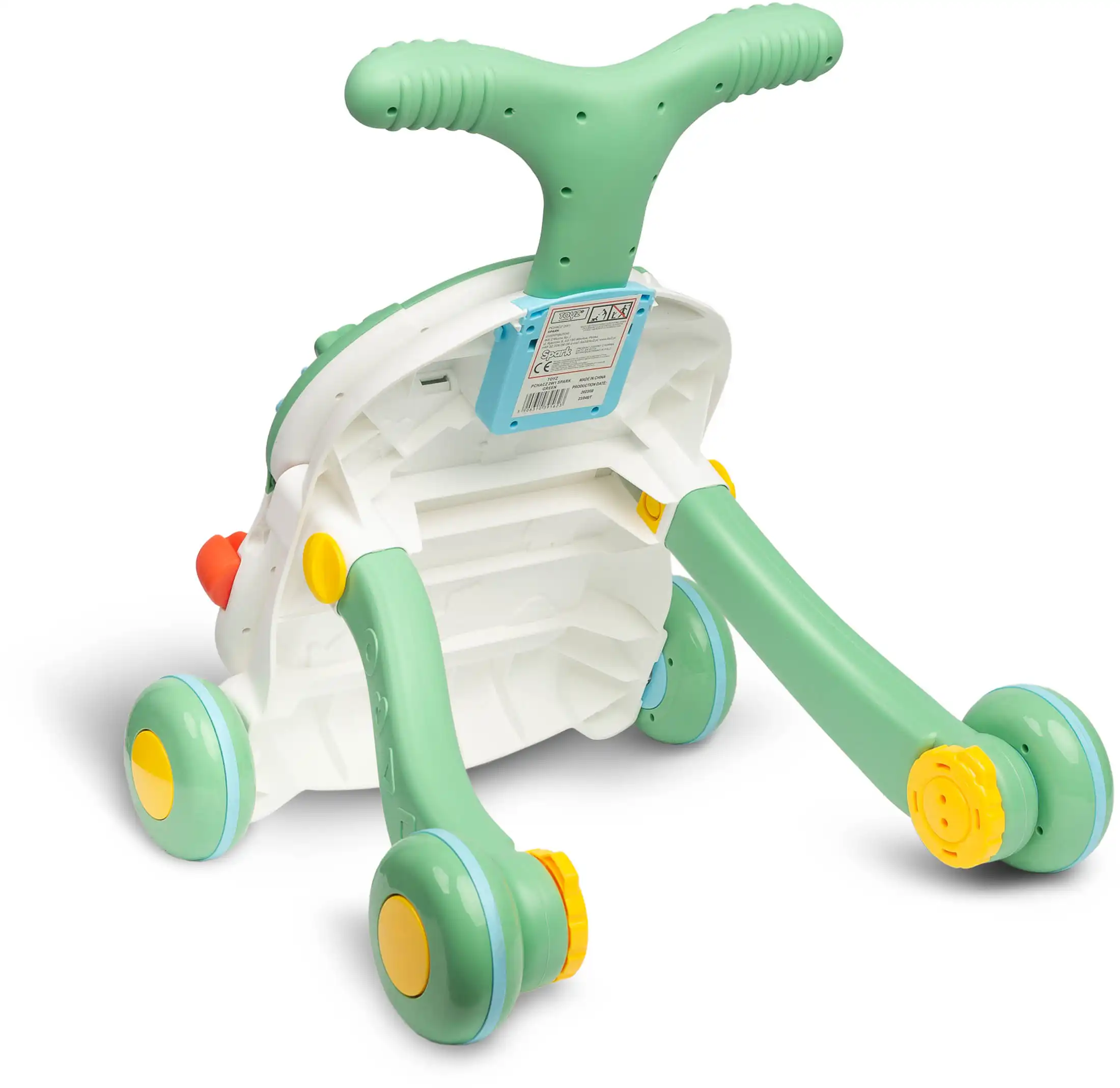 Ходунки 2 в 1 Caretero Spark Green